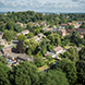 Aerial shot with Bracknell Homes