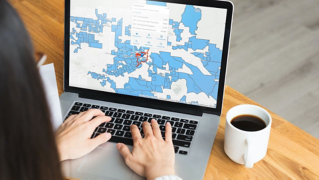Image of someone using BA on a computer,Image of someone using BA on a computer