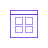 Illustration of website with four squares