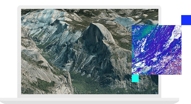 3D image of terrain