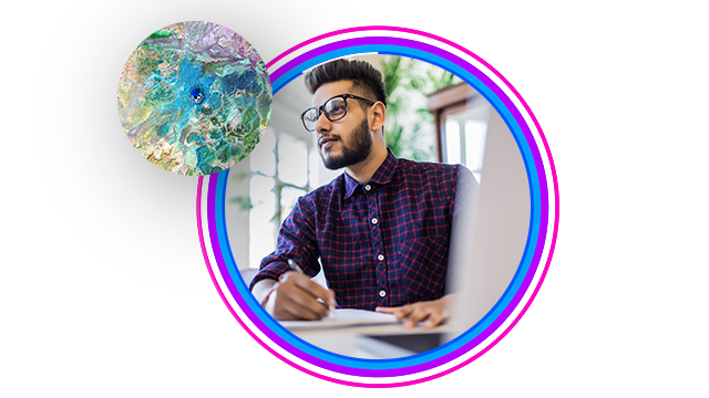 Individual using Esri's ArcGIS Pro to map their geospatial projects while migrating from ArcMap