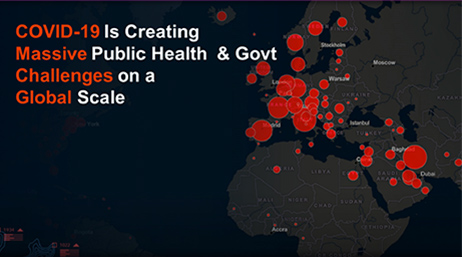 “COVID-19 is Creating Massive Public Health & Govt Challenges on a Global Scale”