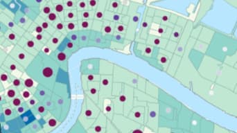 A story created using ArcGIS StoryMaps to share information with constituents about equity initiatives