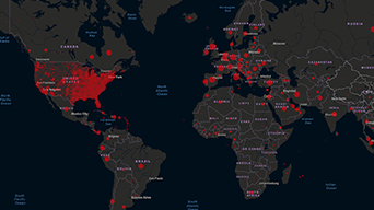 Image of a COVID-19 Data Hub